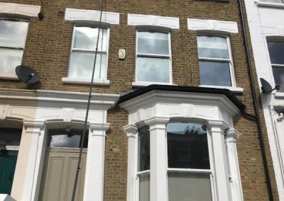 Window cleaners at work