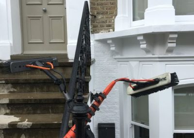 Window cleaners at work