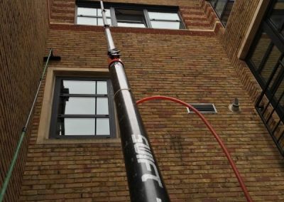 Window cleaners at work
