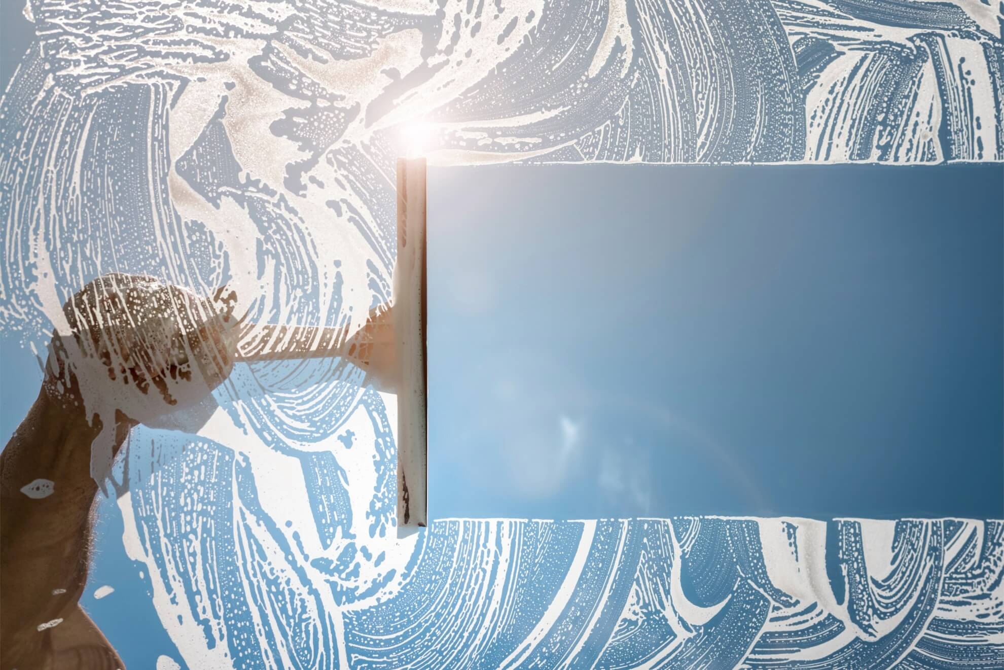 domestic window cleaning
